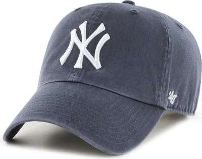 Produktbild von '47 Brand MLB Clean Up Strapback Cap New York Yankees vintage navy