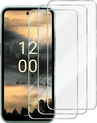 Obrázek produktu pro Cadorabo 3x ochranná fólie pro Nokia XR21 v barvě CRYSTAL CLEAR Tvrzená fólie na displej s pancéřovou úpravou