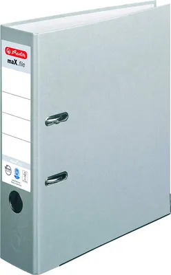 Immagine prodotto di herlitz Ordner maX.file nature plus, Rckenbr.: 80 mm, grau