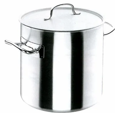 Image de Marmite traiteur inox 24cm + couvercle - Lacor - 50124 -