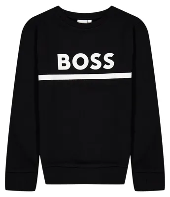Produktbild von Boss - Sweatshirt für Kinder, Rundhalsausschnitt GT22170 (152) (Schwarz)