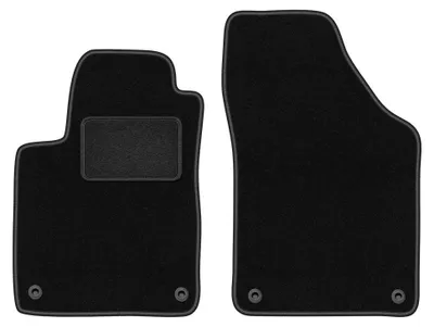 Immagine prodotto di Tappetini anteriori in moquette per Peugeot RCZ 2010-2015 (coupé) – 2 pezzi, neri, su misura – Wielganizator LUX