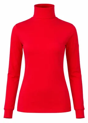 Produktbild von Brandsseller Medico Damen Rollkragenpullover Baumwolle Rot 40