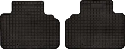 Obrázok produktu pre Gumové autorohože na mieru pre: Ford Tourneo Courier (2014-, 2. řada) černé, sada 2 ks, s úchyty