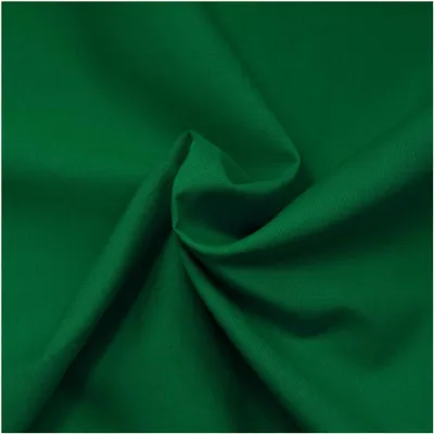 50x150cm Baumwollstoff Oeko - Tex 100 Meterware am Stück Fahnentuch Cretonne gruen