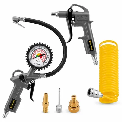 Produktbild von Humberg HM-256 Set pmatischer Werkzeuge für Kompressor, 6 Stück