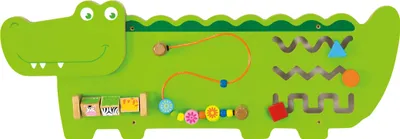 Produktbild von Viga Toys Wandspel - krokodil