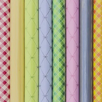 Obrázok produktu pre Beautiful Bows Krásny darčekový papier s motívom mašlí – 200 x 70 cm – 5 rolí