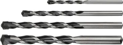Produktbild von Betonbohrer 4-10 mm, 4er-Set, Schmetterlingsspitze