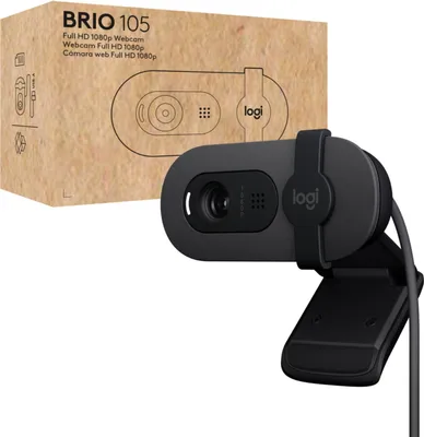 Immagine prodotto di Logitech Brio 105 Webcam Full HD 1080p - GRAFITE - B2B - Webcam