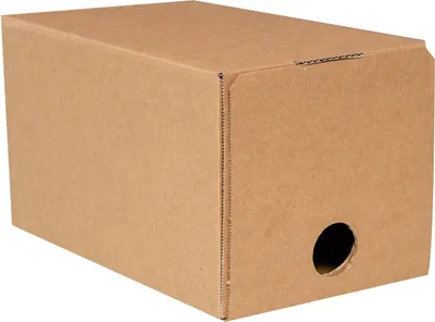 Produktbild von 70x Karton für Bag in Box 5 Liter 168x155x256mm braun