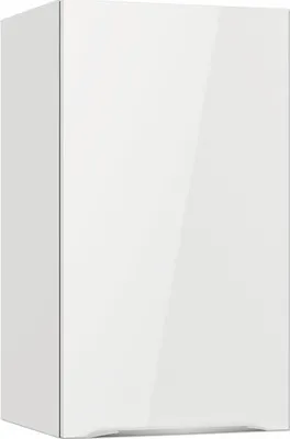 Produktbild von Optifit Hängeschrank Arvid986 BxTxH 40 x 34,9 x 70,4 cm weiß glänzend zerlegt Anschlag reversibel KFAV OM406-8+