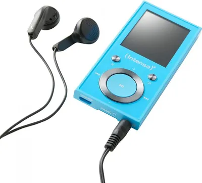 Produktbild von INTENSO MP3-Videoplayer 3717493, Video Scooter BT, 64GB, 4,6 cm (1,8"), blau