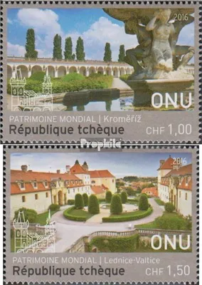 Produktbild von Briefmarken UNO - Genf 2016 Mi 961-962 (kompl.Ausg.) gestempelt UNESCO Welterbe