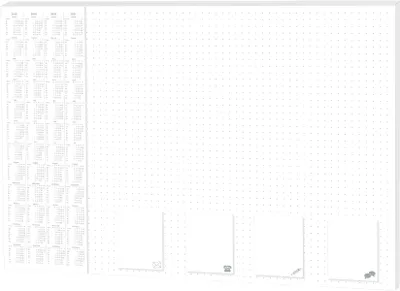 Produktbild von Schreibunterlage -Office dotted- 600x420mm 30 Blatt.