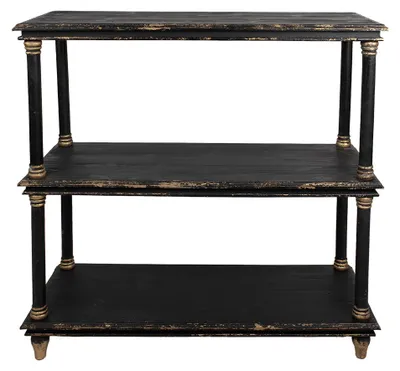 Immagine prodotto di Libreria Clayre & Eef 110x40x113 cm Legno nero