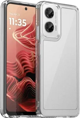 Obrázok produktu pre Puzdro pre Motorola Moto G35 - Zadný kryt Phonesta Acrylic Hybrid - Priehľadná
