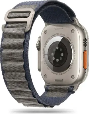 Zdjęcie produktu dla Tech-Protect Nylon Pro Apple Watch 6 / 7 / 8 / 9 / 10 / Se / Ultra 1 / 2 (44 / 45 / 46 / 49 Mm) Navy / Grey