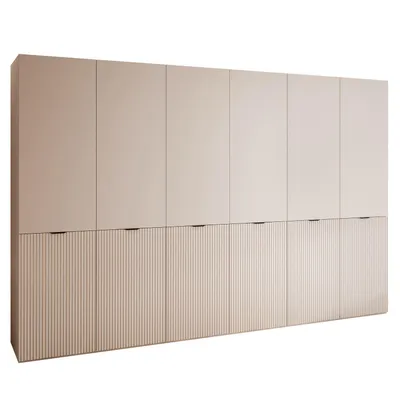 Produktbild von Kippschrank SANDBOX 300, mit LED Belechtung, Sandbeige / Sandbeige