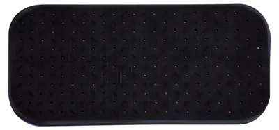 Obrázok produktu pre MSV prémiová rohož do sprchy rohož do vane rohož do vane antibakteriálna protišmyková s prísavkami - čierna - vôňa ruží - cca 36 x 97 cm - pranie pri 60° stupňoch