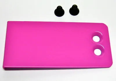 Produktbild von 1 Abdeckungsblech pink, mit Schrauben
