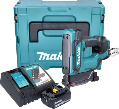 Produktbild von Makita DPT 353 RM1J Akku Stiftnagler 18 V 15 - 35 mm + 1x Akku 4,0 Ah + Ladegerät + Makpac