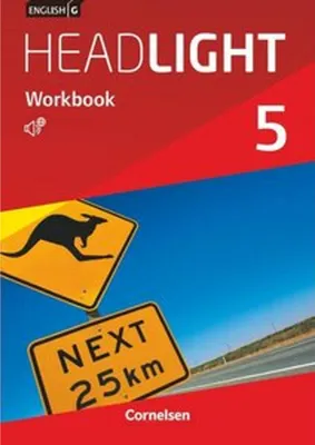 Produktbild von English G Headlight Band 5: 9. Schuljahr - Allgemeine Ausgabe - Workbook mit Audios online