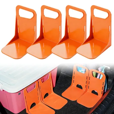 Produktbild von Kofferraumtrenner – Auto-Kofferraumorganizer – Rutschfest – Befestigung mit Klettverschluss – Robustes ABS-Material – 14 x 11,5 x 19 cm – Gepäckorganizer