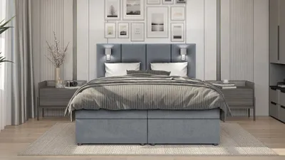 Obrázek produktu pro Americká postel ANDY - 180x200, modrá