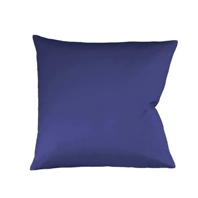 Produktbild von fleuresse Mako Satin Kissenbezug Colours Uni 40x40 cm Royal