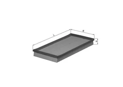 Image de MAHLE ORIGINAL Filtre à air LX 503