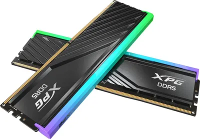 Zdjęcie produktu dla XPG LANCER BLADE RGB DDR5, 16 GB, 2 x 8 GB, DDR5, 5600 MHz, 288-pin DIMM, Czarny