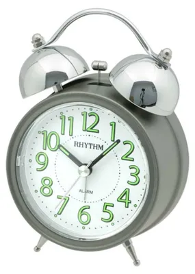 Produktbild von RHYTHM CRA843NR08 Glockenwecker Uhr Unisex  Alarm Weiss