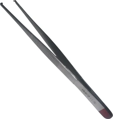 Produktbild von MHP Einmal Pinzette chirurgisch, 14,5 cm, 1x2 Zähne, steril (25 Stück)