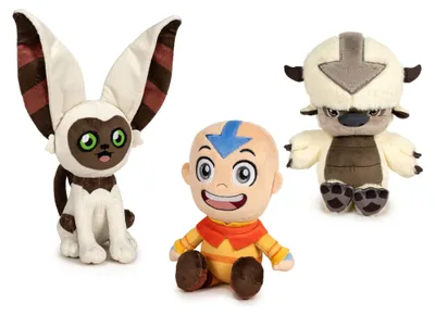 Produktbild von Avatar - Der Herr der Elemente Plüschfiguren 21 cm