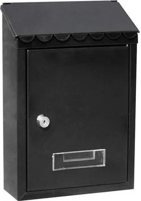 Immagine prodotto di Cassetta per le lettere EDM Standard 21 x 6 x 30 cm in acciaio nero