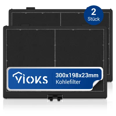 Produktbild von Aktivkohlefilter 2x passend wie Siemens DSZ4551 11025805 Kohlefilter für Dunstabzugshaube