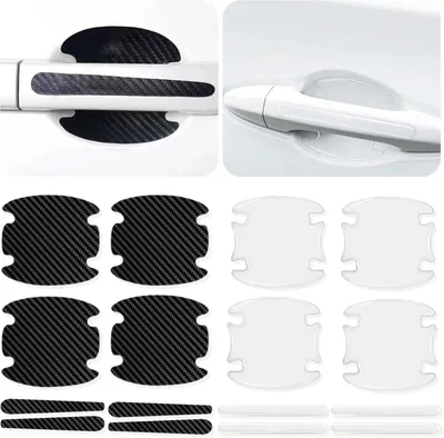 Imagen del producto de Película protectora para manijas de puertas de coche, 16 unidades, universal, protección contra arañazos para las puertas del coche