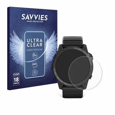 Produktbild von 18x Für Garmin Tactix 7 Pro Ballistics Schutzfolie Savvies Displayschutz Display Schutz Folie Klar Transparent
