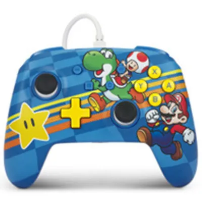 Immagine prodotto di PowerA Controller Cablato Multicolore per Nintendo Switch e OLED NSGP0201-01 USB 3m