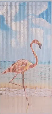Obrázek produktu pro Závěs do dveří BA Flamingo 90x200 cm