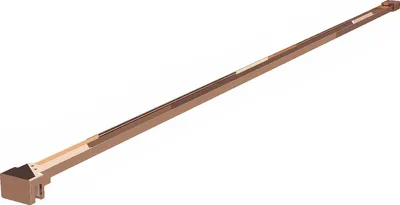 Produktbild von Mexen Halterung für Duschwand, Roségold - 800-01-60
