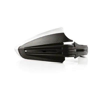 Produktbild von Acerbis X-Tarmac Handschutz mit transparentem, abnehmbarem Spoiler und Carbon-Look