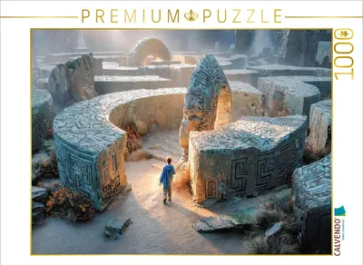 Produktbild von CALVENDO Puzzle Labyrinth | 1000 Teile Lege-Größe 64x48cm Foto-Puzzle für glückliche Stunden