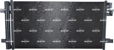 Produktbild von NRF 350519 Kondensator Klimaanlage für VW POLO (AW1, BZ1) +Trockner +Dichtring