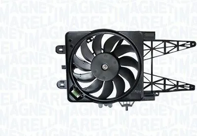 Produktbild von MAGNETI MARELLI 069422701010 Lüfter Motorkühlung Kühlerlüfter für FIAT PUNTO (188) Wasserkühler Ø310mm