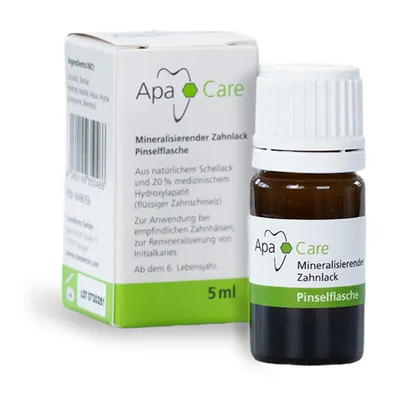 Zdjęcie produktu dla Butelka z pędzelkiem do lakieru Apacare 5 ml