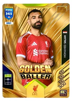 Produktbild von Panini FIFA 2026 Golden Baller Goal 1: Mohamed Salah, Liverpool
