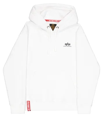 Produktbild von Alpha Industries Herren Basic Hoody Small Logo, White, XL