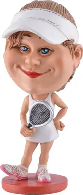 Produktbild von Funny Life-Wackler Tennisspielerin, Bobble-Head